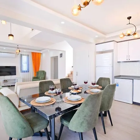 Simge 3+1 Oeluedeniz 别墅 费特希耶